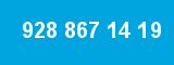 928 867 14 19
